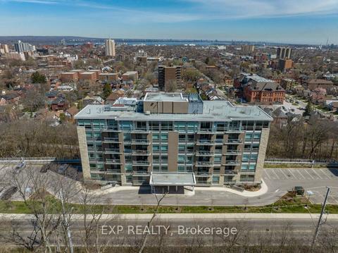 601 - 467 Charlton Ave E, Condo with 2 bedrooms, 2 bathrooms and 1 parking in Hamilton ON | Card Image
