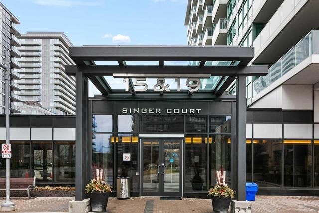 809a - 19 Singer Crt, Condo with 1 bedrooms, 1 bathrooms and 0 parking in Toronto ON | Image 12