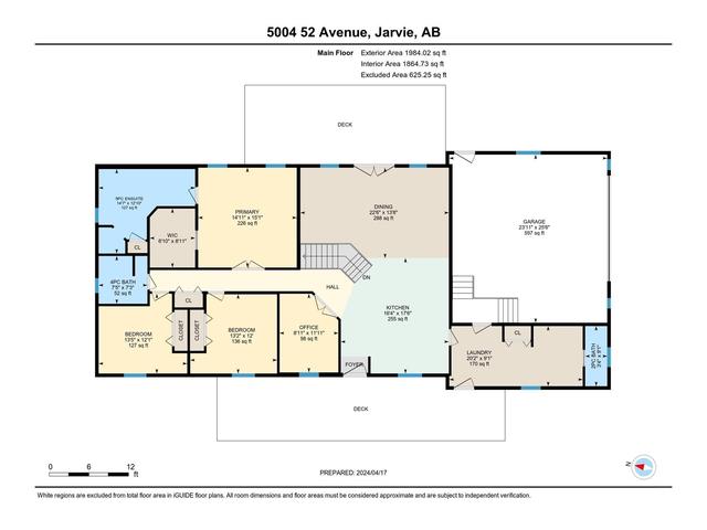5004 52 Av, House detached with 4 bedrooms, 3 bathrooms and null parking in Westlock County AB | Image 73