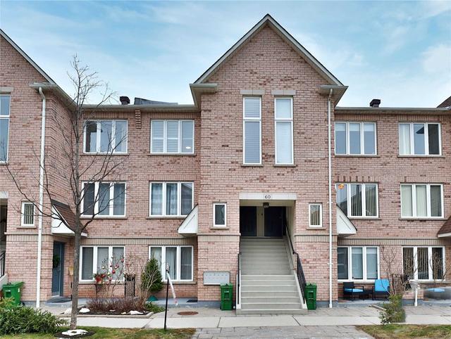 301 - 60 Aerodrome Cres, Townhouse with 2 bedrooms, 2 bathrooms and 1 parking in Toronto ON | Image 1