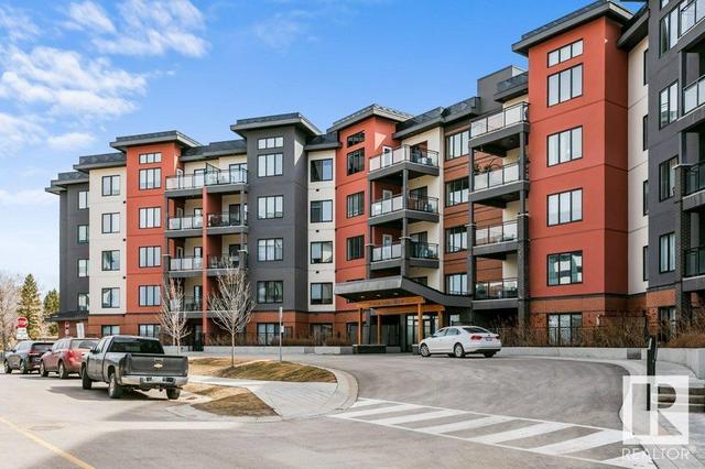 110 - 5 St Louis St, Condo with 1 bedrooms, 1 bathrooms and null parking in St. Albert AB | Card Image