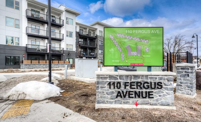 416 - 110 Fergus Ave, Condo with 1 bedrooms, 1 bathrooms and 1 parking in Kitchener ON | Image 19