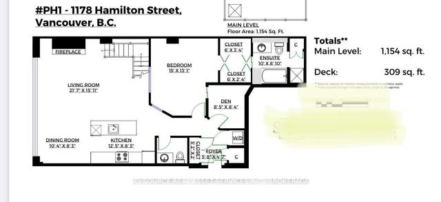 ph1 - 1178 Hamilton St, Condo with 1 bedrooms, 2 bathrooms and 1 parking in Kamloops BC | Image 2