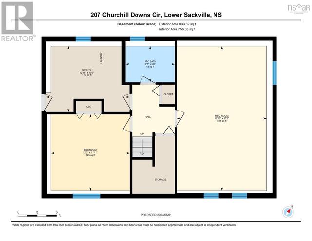 207 Churchill Downs Circle, House detached with 3 bedrooms, 2 bathrooms and null parking in Halifax NS | Image 32