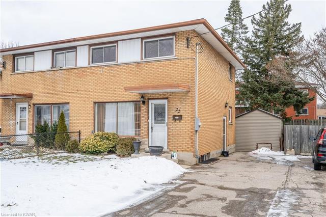 22 Jean Avenue, House semidetached with 3 bedrooms, 1 bathrooms and null parking in Kitchener ON | Image 4