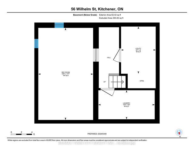 56 Wilhelm St, House detached with 3 bedrooms, 2 bathrooms and 2 parking in Kitchener ON | Image 32