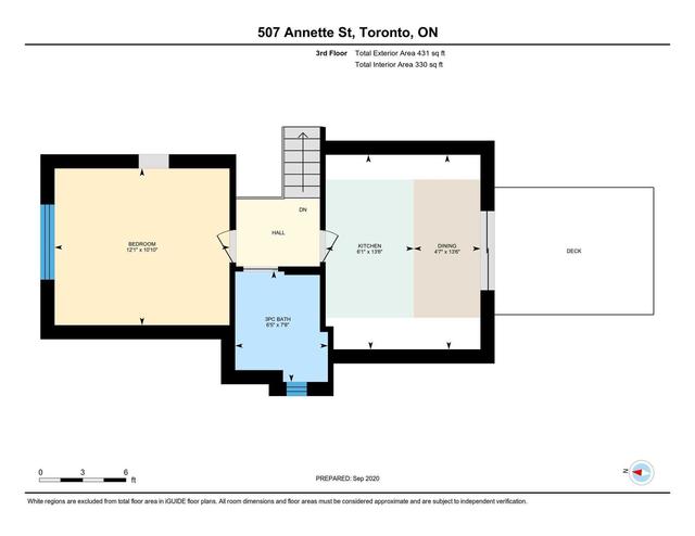 507 Annette St, House detached with 6 bedrooms, 4 bathrooms and 0 parking in Toronto ON | Image 11
