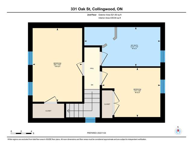 331 Oak St, House detached with 3 bedrooms, 2 bathrooms and 4 parking in Collingwood ON | Image 35