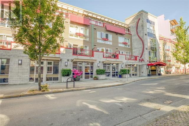 410 - 99 Chapel St, Condo with 1 bedrooms, 1 bathrooms and 1 parking in Nanaimo BC | Card Image