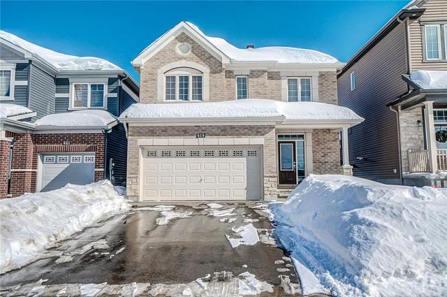 619 Des Aubepines Drive, House detached with 4 bedrooms, 3 bathrooms and 6 parking in Ottawa ON | Image 1