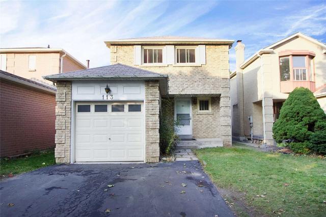 113 Chatfield Dr, House detached with 3 bedrooms, 2 bathrooms and 6 parking in Ajax ON | Image 1