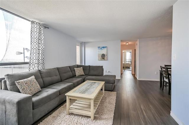 1602 - 222 Jackson Street W, Condo with 2 bedrooms, 1 bathrooms and 1 parking in Hamilton ON | Image 7