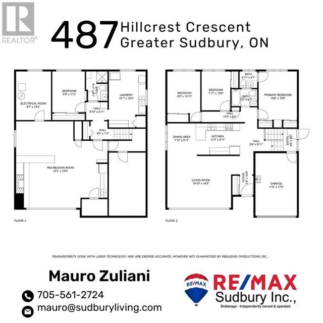 487 Hillcrest Crescent, House detached with 4 bedrooms, 2 bathrooms and null parking in Greater Sudbury ON | Image 37
