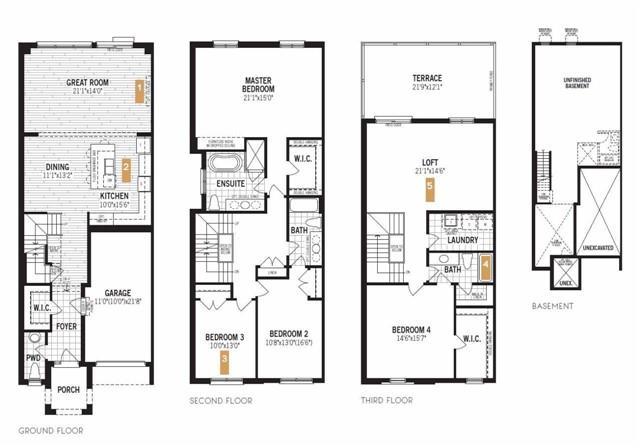 Lot 86 - 300 Valermo Dr, House semidetached with 4 bedrooms, 4 bathrooms and 1 parking in Toronto ON | Image 2