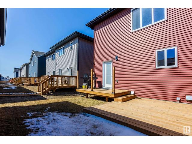 9809 107 Av, House semidetached with 3 bedrooms, 2 bathrooms and null parking in Morinville AB | Image 38