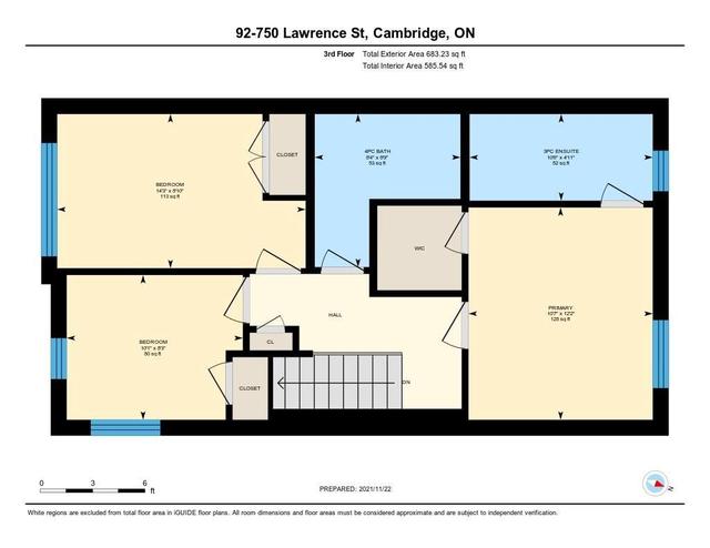 u92 - 750 Lawrence St, Townhouse with 3 bedrooms, 3 bathrooms and 2 parking in Cambridge ON | Image 6