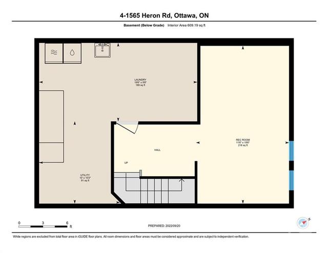 4 - 1565 Heron Road, Townhouse with 3 bedrooms, 2 bathrooms and 1 parking in Ottawa ON | Image 29