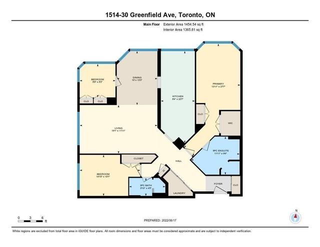 1514 - 30 Greenfield Ave, Condo with 3 bedrooms, 2 bathrooms and 2 parking in Toronto ON | Image 33