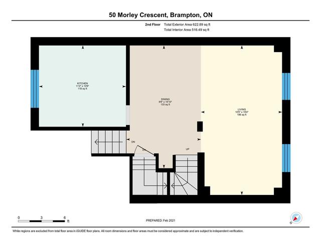 50 Morley Cres, Townhouse with 3 bedrooms, 2 bathrooms and 2 parking in Brampton ON | Image 30