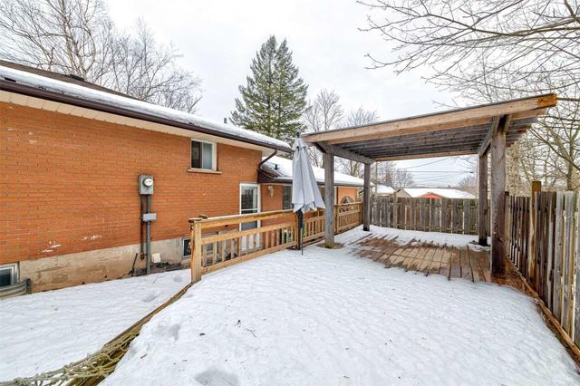 140 Mill St W, House detached with 3 bedrooms, 1 bathrooms and 5 parking in Halton Hills ON | Image 20