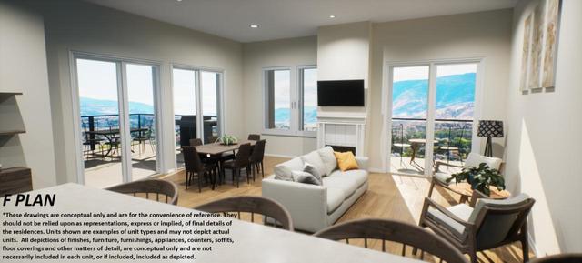 1403 - 3362 Skaha Lake Road, Condo with 2 bedrooms, 2 bathrooms and 1 parking in Penticton BC | Card Image