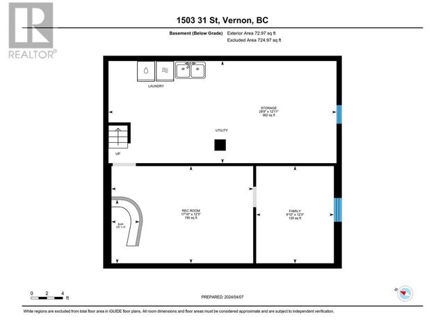 1503 31 Street, House detached with 2 bedrooms, 1 bathrooms and 1 parking in Vernon BC | Image 22