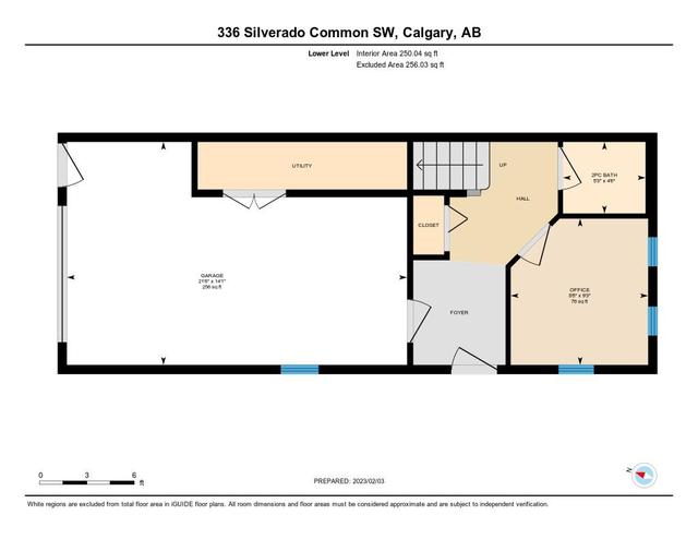 336 Silverado Common Sw, Home with 3 bedrooms, 2 bathrooms and 2 parking in Calgary AB | Image 25