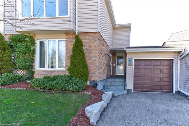 5 - 169 Elm Ridge Drive, House attached with 3 bedrooms, 1 bathrooms and 2 parking in Kitchener ON | Image 1