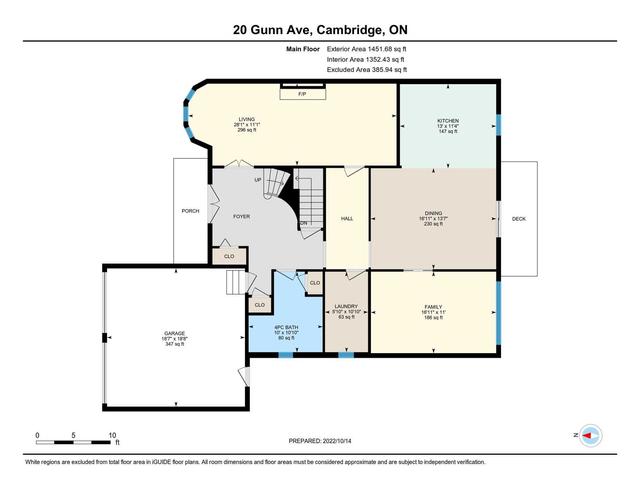 20 Gunn Ave, House detached with 4 bedrooms, 3 bathrooms and 4 parking in Cambridge ON | Image 29