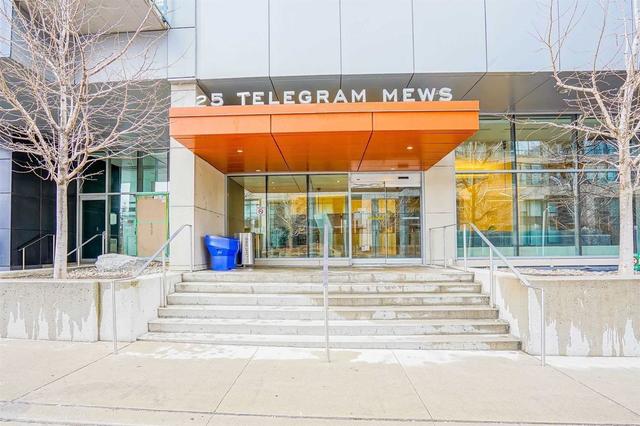1208 - 25 Telegram Mews, Condo with 1 bedrooms, 1 bathrooms and 1 parking in Toronto ON | Image 2