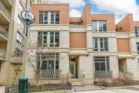 14 Grand Magazine St, Townhouse with 3 bedrooms, 3 bathrooms and 2 parking in Toronto ON | Card Image