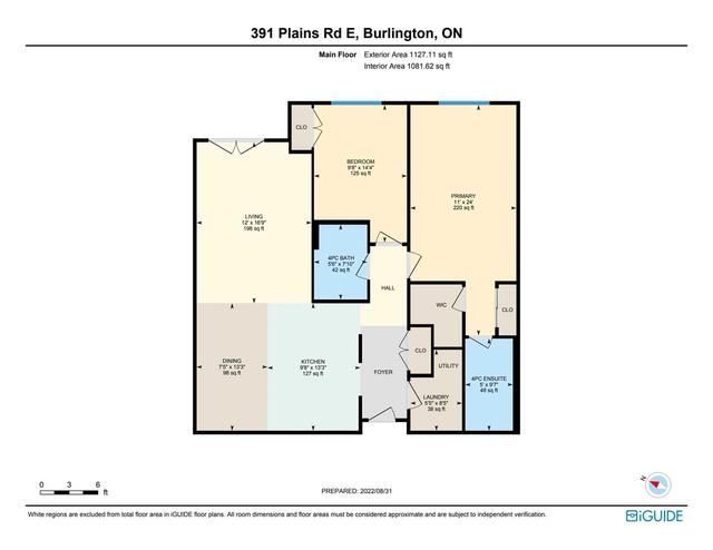 211 - 391 Plains Rd E, Condo with 2 bedrooms, 2 bathrooms and 2 parking in Burlington ON | Image 24