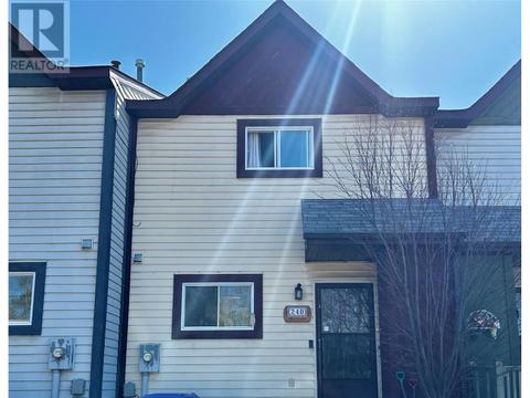 240 Spieker Avenue, House attached with 3 bedrooms, 1 bathrooms and null parking in Tumbler Ridge BC | Card Image