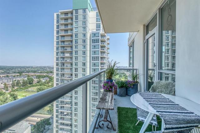 2307 - 77 Spruce Place Sw, Condo with 2 bedrooms, 2 bathrooms and 2 parking in Calgary AB | Image 34