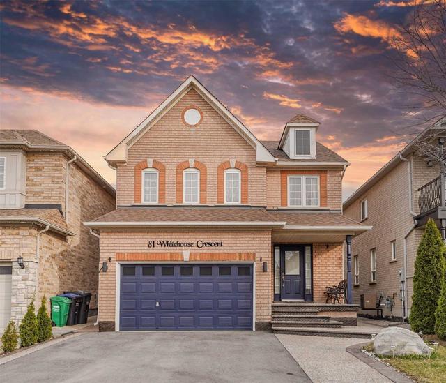 81 Whitehouse Cres, House detached with 4 bedrooms, 4 bathrooms and 6 parking in Brampton ON | Image 1