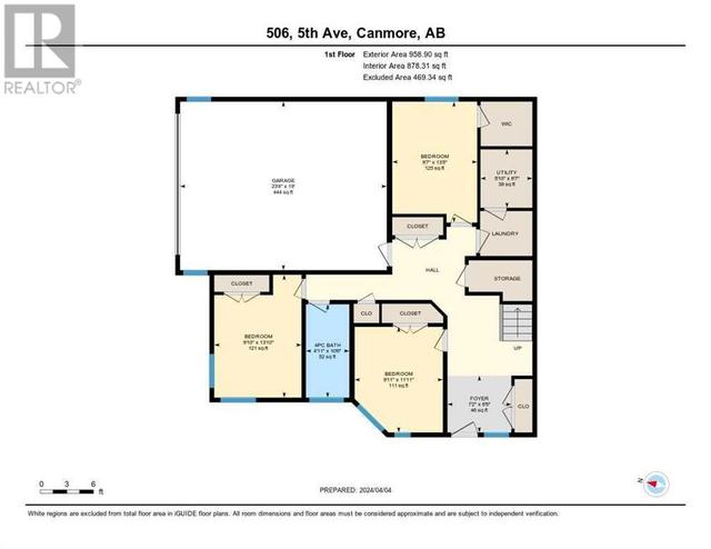 506 5 Avenue, House semidetached with 4 bedrooms, 2 bathrooms and 4 parking in Canmore AB | Image 41