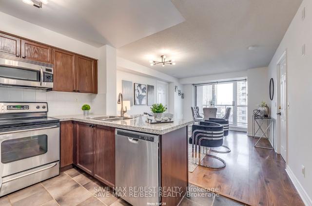 1602 - 5 Michael Power Pl, Condo with 2 bedrooms, 2 bathrooms and 1 parking in Toronto ON | Image 28
