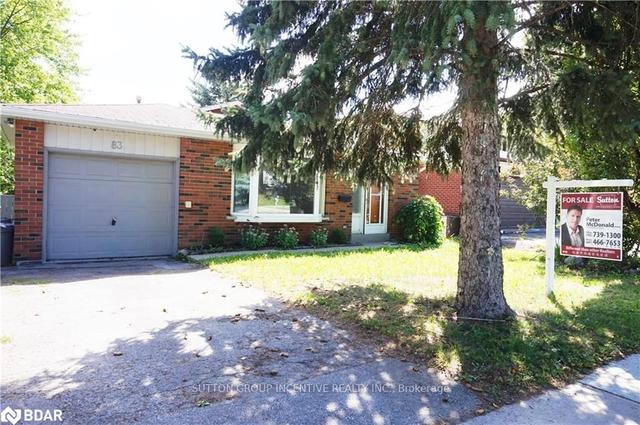 83 Cundles Rd E, House detached with 3 bedrooms, 2 bathrooms and 3 parking in Barrie ON | Image 1