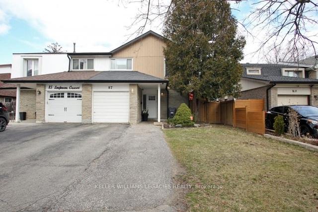 87 Longbourne Cres, House semidetached with 4 bedrooms, 3 bathrooms and 4 parking in Brampton ON | Image 1