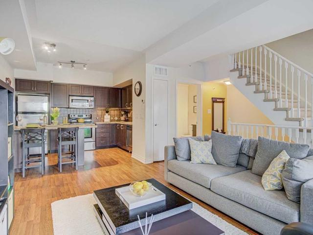 218 - 25 Richgrove Dr, Townhouse with 2 bedrooms, 2 bathrooms and 1 parking in Toronto ON | Image 1