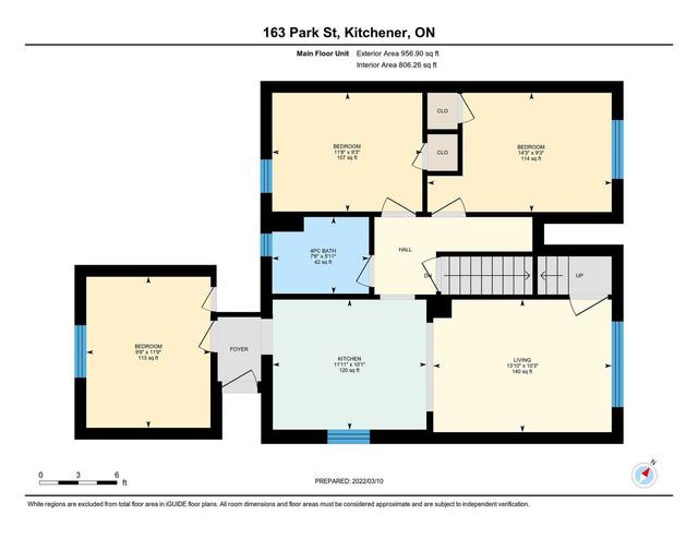 163 Park St, House detached with 6 bedrooms, 3 bathrooms and 6 parking in Kitchener ON | Image 4