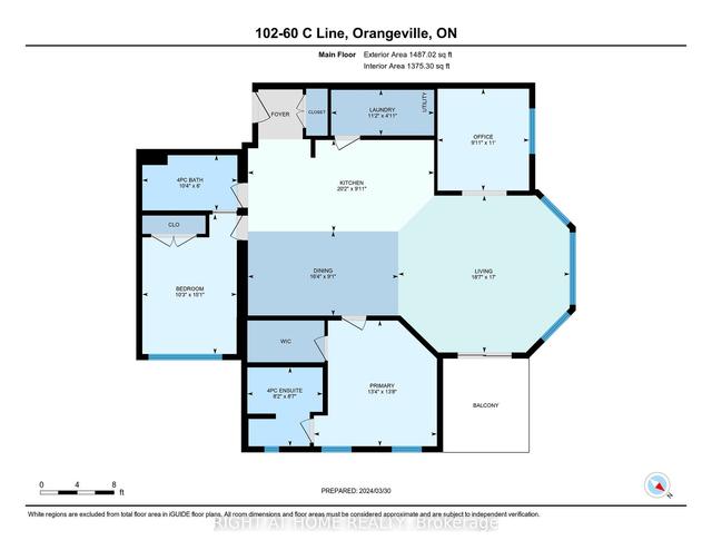 102 - 60 C Line, Condo with 2 bedrooms, 2 bathrooms and 1 parking in Orangeville ON | Image 17