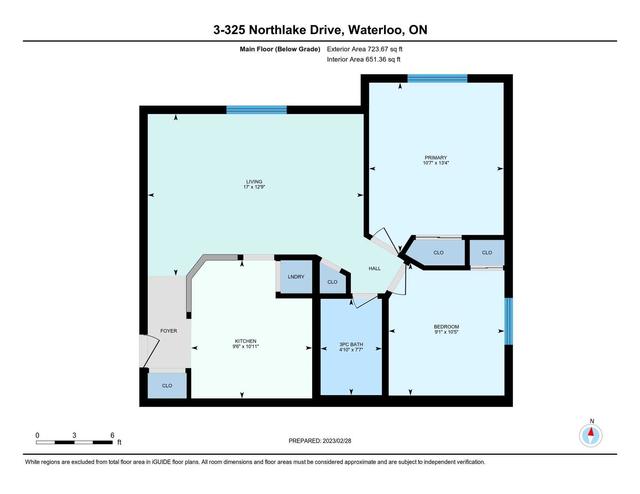 3 - 325 Northlake Dr, Condo with 2 bedrooms, 1 bathrooms and 1 parking in Waterloo ON | Image 17