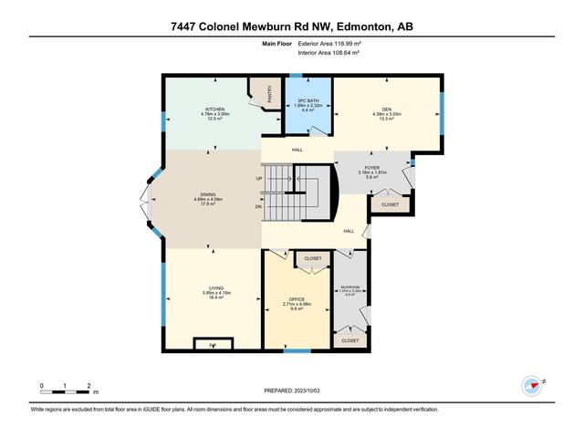 7447 Colonel Mewburn Rd Nw, House detached with 4 bedrooms, 3 bathrooms and 4 parking in Edmonton AB | Image 51