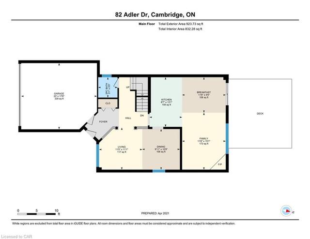 82 Adler Drive, House detached with 4 bedrooms, 2 bathrooms and 4 parking in Cambridge ON | Image 40