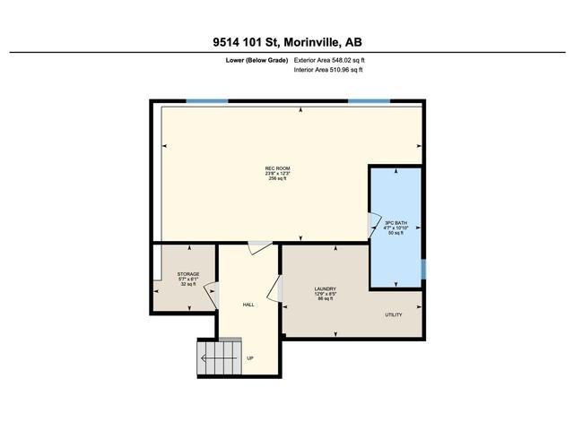 9514 101 St, House detached with 3 bedrooms, 2 bathrooms and null parking in Morinville AB | Image 18