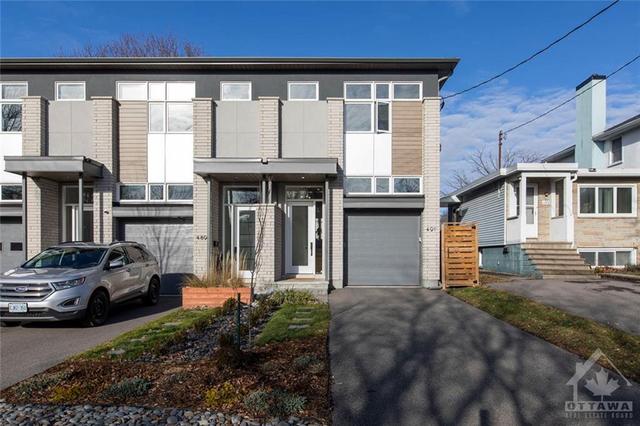 491 Mutual Street, Townhouse with 3 bedrooms, 4 bathrooms and 3 parking in Ottawa ON | Image 1