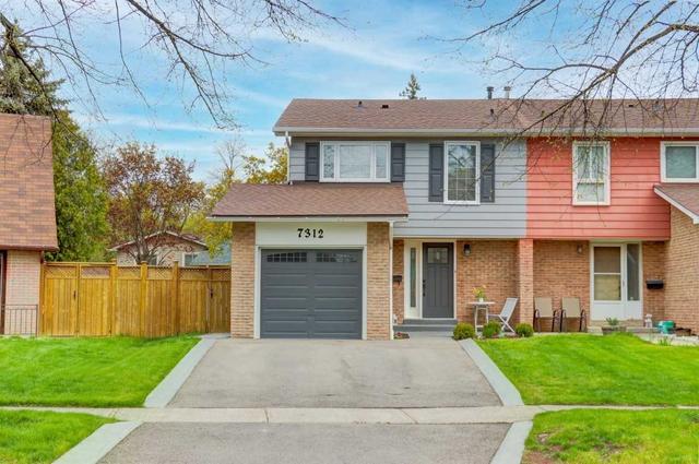 7312 Joliette Cres, House semidetached with 3 bedrooms, 4 bathrooms and 3 parking in Mississauga ON | Image 1