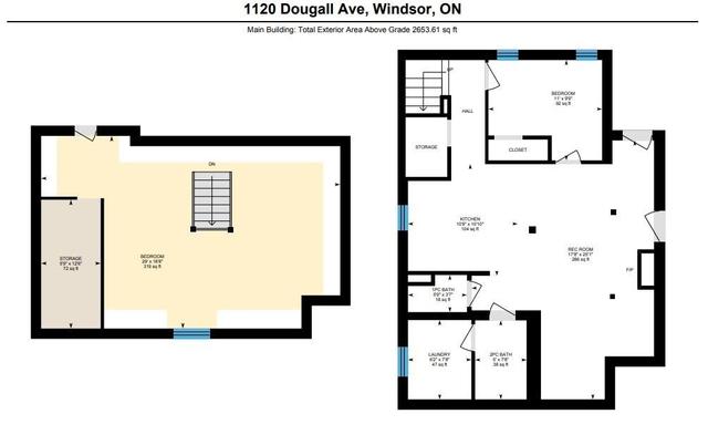 1120 Dougall Ave, House detached with 5 bedrooms, 3 bathrooms and 4 parking in Windsor ON | Image 20