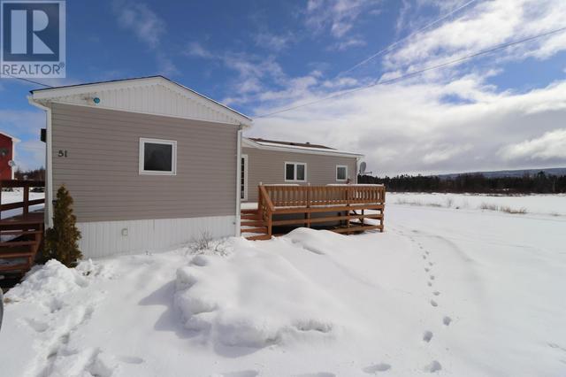 51 Main Street, House detached with 2 bedrooms, 1 bathrooms and null parking in Howley NL | Image 5